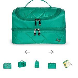 Stowaway CosmeticCase- Kelly Green
